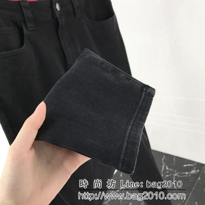 PRADA普拉達 18ss秋冬新款 微彈 男款牛仔褲 ydi1718